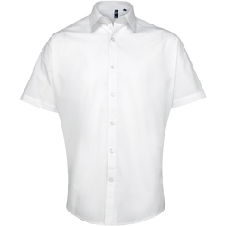 Abbigliamento Uomo Camicie maniche corte Premier PR209 Bianco