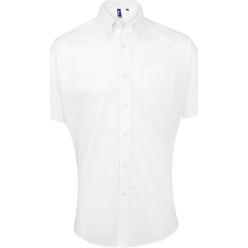 Abbigliamento Uomo Camicie maniche corte Premier PR236 Bianco