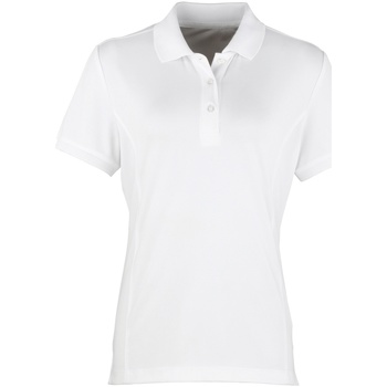 Abbigliamento Donna Polo maniche corte Premier PR616 Bianco