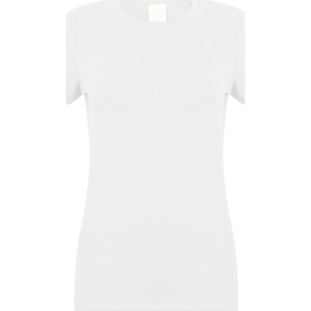 Abbigliamento Donna T-shirt maniche corte Skinni Fit SK121 Bianco