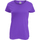 Abbigliamento Donna T-shirt maniche corte Fruit Of The Loom 61420 Viola