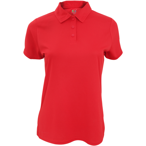 Abbigliamento Donna T-shirt & Polo Fruit Of The Loom SS062 Rosso