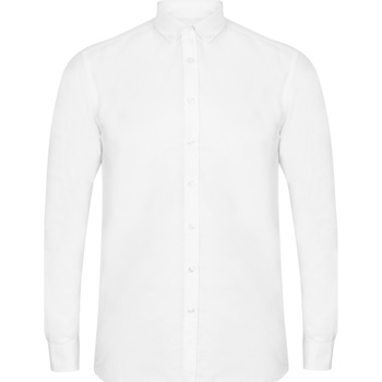 Abbigliamento Uomo Camicie maniche lunghe Henbury HB512 Bianco