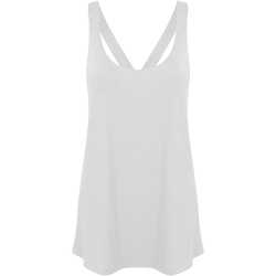 Abbigliamento Donna Top / T-shirt senza maniche Skinni Fit Workout Bianco