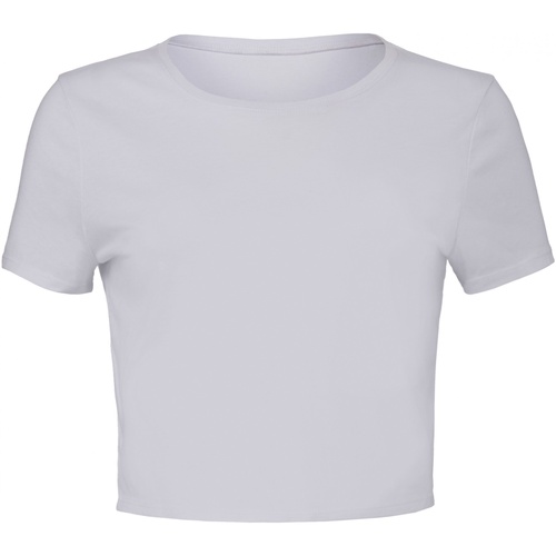 Abbigliamento Donna T-shirts a maniche lunghe Bella + Canvas BE124 Bianco