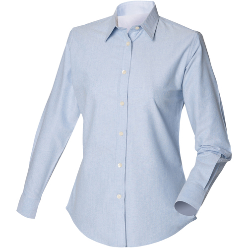 Abbigliamento Donna Camicie Henbury Classic Oxford Blu
