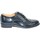 Scarpe Uomo Derby & Richelieu Malu Shoes Scarpe uomo francesina inglese vera pelle lucida nera made in i Nero