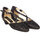 Scarpe Bambina Sandali sport Vitiello Dance Shoes Cristal Nero Nero