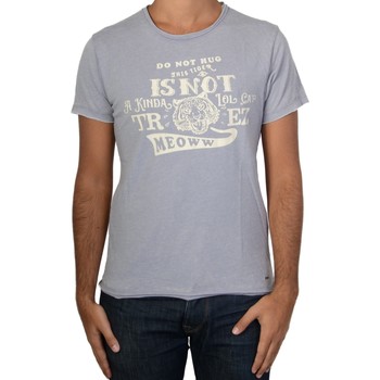Abbigliamento Uomo T-shirt maniche corte Trez 88606 Blu